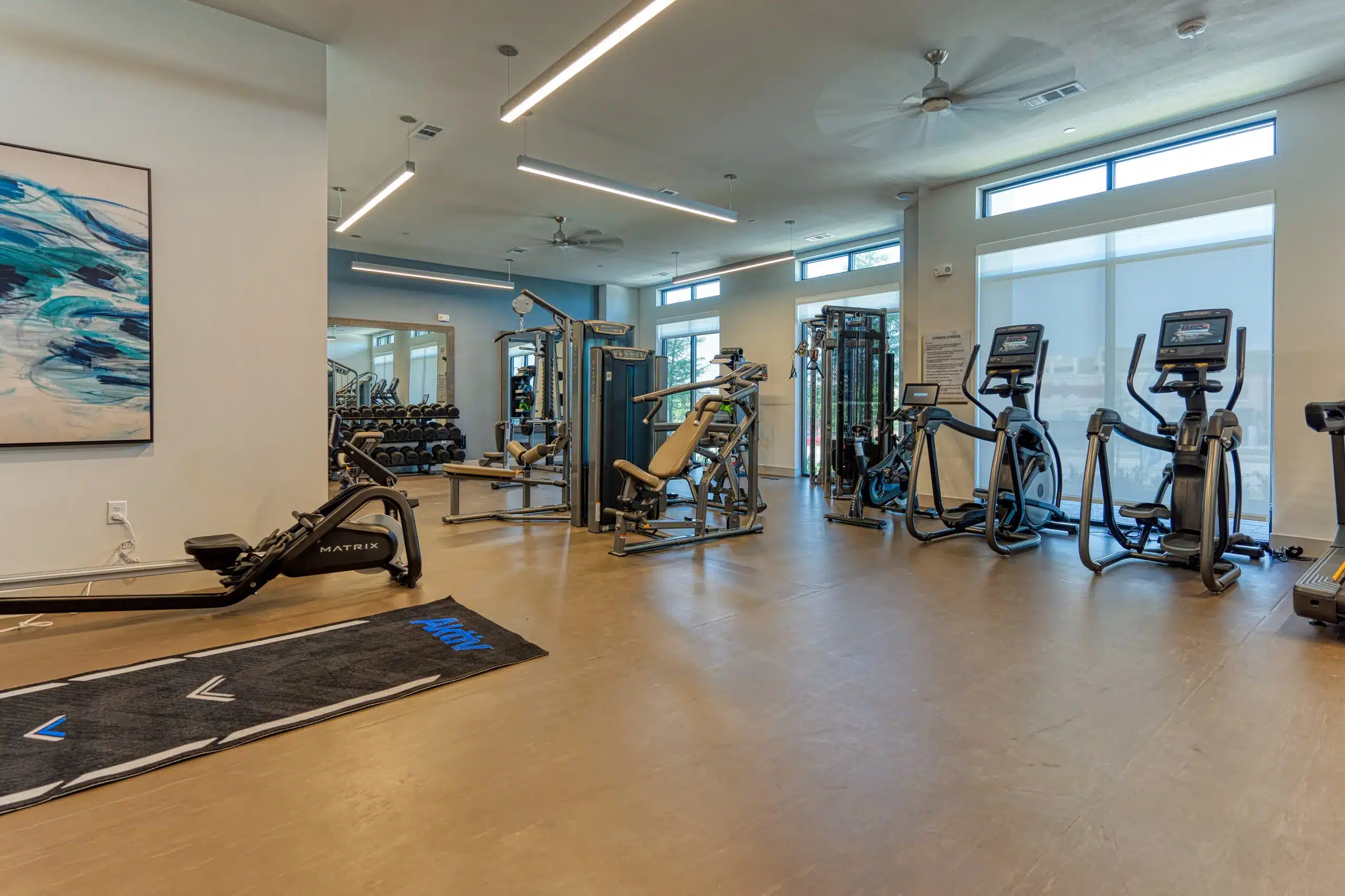 fitness center