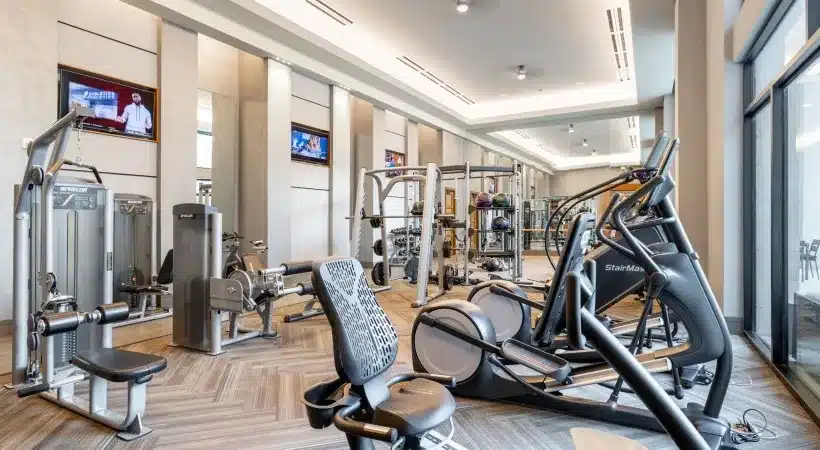 fitness center